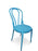 Set of 4 Montego Bentwood Outdoor Dining Chair Blue - Bare Outdoors