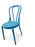 Set of 4 Montego Bentwood Outdoor Dining Chair Blue - Bare Outdoors
