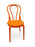 Set of 4 Montego Bentwood Outdoor Dining Chair Orange - Bare Outdoors